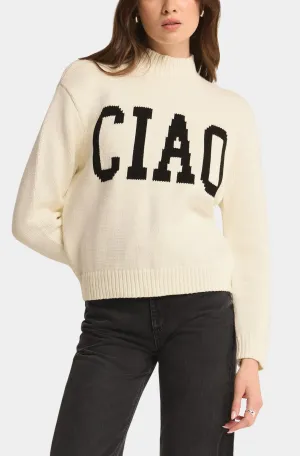 Z Supply CIAO Intarsia Sweater